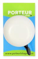 Porteur Bel ding dong groot wit
