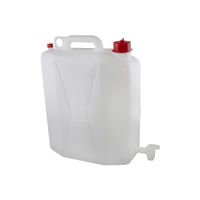 Voedselgeschikte jerrycan/watertank met tap 25 liter   -