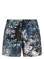 ETRO short de bain à fleurs - Bleu - thumbnail