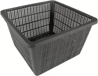 Vierkante vijvermand. 25 x 25 x 15
