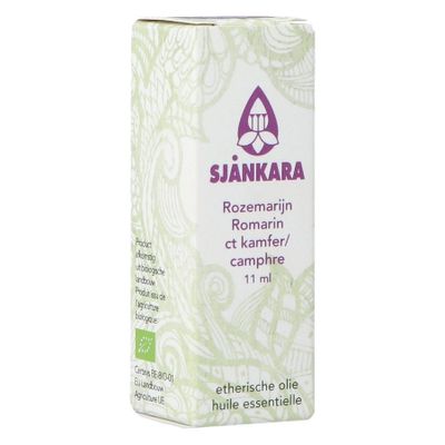 Sjankara Rozemarijn Ct Kamfer Ess. Olie Bio 11ml
