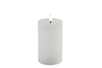 Stompkaars rustiek ,5CM LED rond Lyon M wit