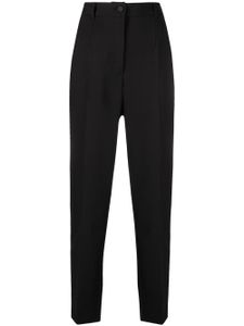 Dolce & Gabbana pantalon fuselé à taille haute - Noir