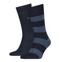 Tommy Hilfiger Men Rugby Sock Dark Navy 2-Pack-43/46