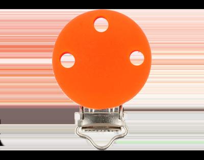 Siliconen speenklem Oranje