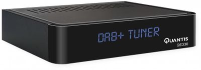 QuantisQE330 DAB+ radiotuner Tuner Zwart