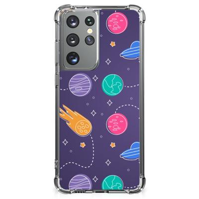 Samsung Galaxy S21 Ultra Anti Shock Bumper Case Space Samsung Galaxy S21 Ultra Anti Shock Bumper Case Space