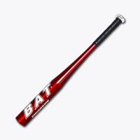 Aluminium legering honkbalknuppel van de bit Softbal vleermuizen grootte: 25 inch (63-64cm) (rood)