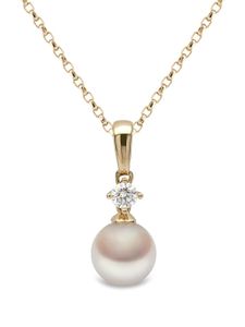 Yoko London collier en or 18ct serti de perles