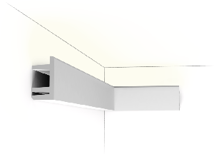 orac kroonlijst indirecte verlichting c381 200x9.5x5 cm