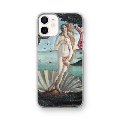 Birth Of Venus: iPhone 12 mini Transparant Hoesje