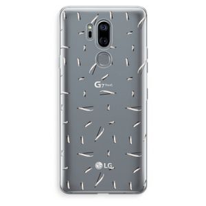 Hipster stripes: LG G7 Thinq Transparant Hoesje