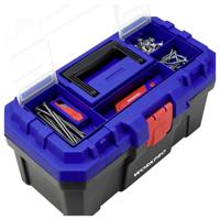 WorkPro WP283001 410 x 230 x 205 mm Gereedschapskist (leeg) Blauw, Zwart