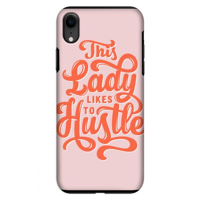 Hustle Lady: iPhone XR Tough Case