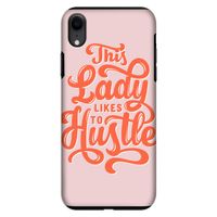 Hustle Lady: iPhone XR Tough Case
