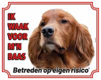 Ierse Setter Waakbord Ierse Setter Waakbord