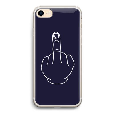 F**k U: iPhone 7 Transparant Hoesje