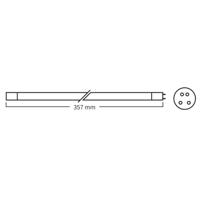 Filtreau 40W Amalgaam UVC Vervangingslamp T5 357mm - Lange Levensduur & Efficiënte Algenbestrijding