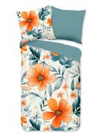 Good Morning Dekbedovertrek "bloemen" - Multi - (155x220 cm) - Katoen