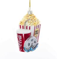Glass Coke Popcorn Kerst Ornament Glass Coke Popcorn Kerst Ornament