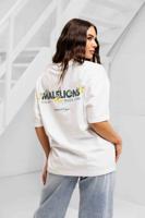 Malelions Limone Di Capri T-Shirt Dames Wit - Maat M - Kleur: Wit | Soccerfanshop