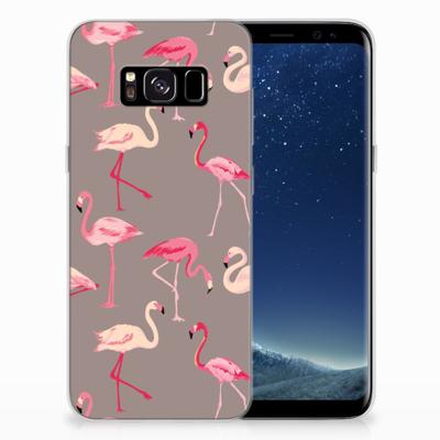 Samsung Galaxy S8 | TPU Hoesje | Flamingo