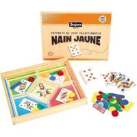 JEUJURA Spel van de gele dwerg - Houten kist