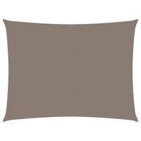 vidaXL Zonnescherm rechthoekig 2,5x3,5 m oxford stof taupe