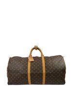 Louis Vuitton Pre-Owned 1996 pre-owned Monogram Keepall 60 reistas - Bruin - thumbnail