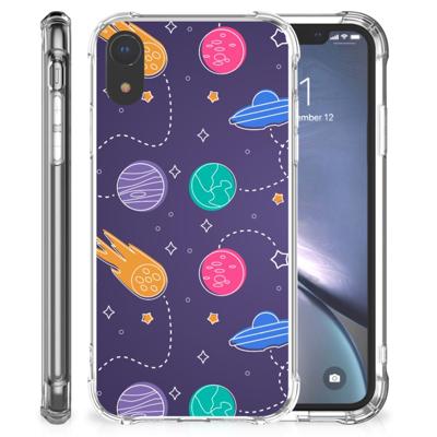 Apple iPhone Xr Anti Shock Bumper Case Space Apple iPhone Xr Anti Shock Bumper Case Space