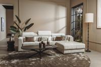 Tower Living 3-zits Loungebank 'Brighton' Rechts, kleur Ivory