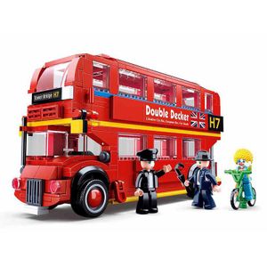 Sluban London Double-Decker Bus bouwstenen set