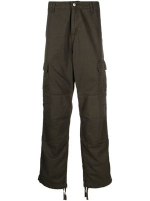 Carhartt WIP pantalon droit à poches cargo - Vert