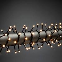 Konstsmide 3876-830 Lichtketting Binnen Energielabel: E (A - G) werkt op het lichtnet Aantal lampen 400 LED Barnsteen Verlichte lengte: 8.78 m Frosted