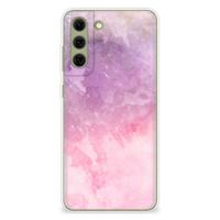 Smartphone hoesje Samsung Galaxy S21FE Pink Purple Paint