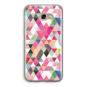 Gekleurde driehoekjes: Samsung Galaxy A5 (2017) Transparant Hoesje