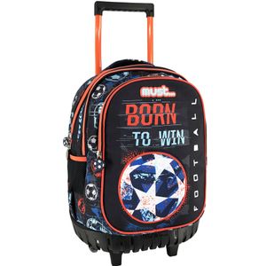 Must Rugzak Trolley, Voetbal - 44 x 34 x 20 cm - Polyester