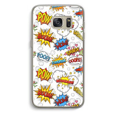 Pow Smack: Samsung Galaxy S7 Transparant Hoesje