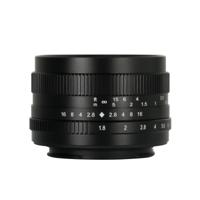 7Artisans AF 50mm F1.8 - Sony E-Mount - APS-C - Zwart