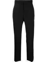 Saint Laurent pantalon de costume à coupe droite - Noir