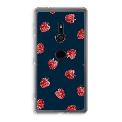 Framboosjes: Sony Xperia XZ2 Transparant Hoesje