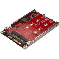 StarTech.com Dubbel sleufs M.2 schijf naar SATA adapter voor 2.5 drive bay RAID