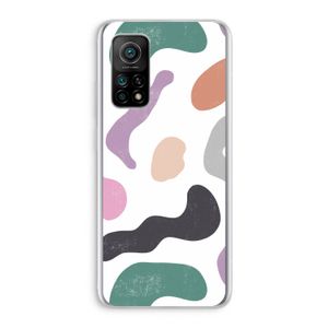 Memphis Shapes: Xiaomi Mi 10T 5G Transparant Hoesje