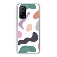 Memphis Shapes: Xiaomi Mi 10T 5G Transparant Hoesje