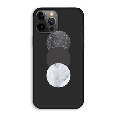 Marmeren cirkels: iPhone 12 Pro Max Biologisch afbreekbaar hoesje