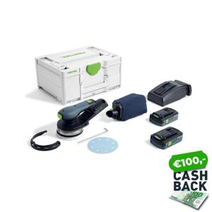 Festool ETSC 2 125 4,0 I-Plus Accu excenterschuurmachine - 577736