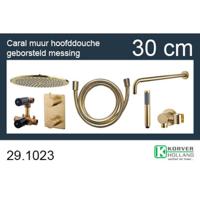 Wiesbaden One-Pack Inbouwthermostaatset - Rond - Type 404 GM- 30cm