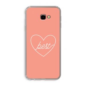 Best heart: Samsung Galaxy J4 Plus Transparant Hoesje