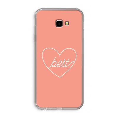 Best heart: Samsung Galaxy J4 Plus Transparant Hoesje