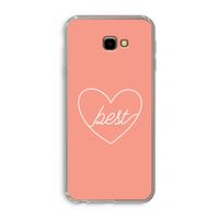 Best heart: Samsung Galaxy J4 Plus Transparant Hoesje